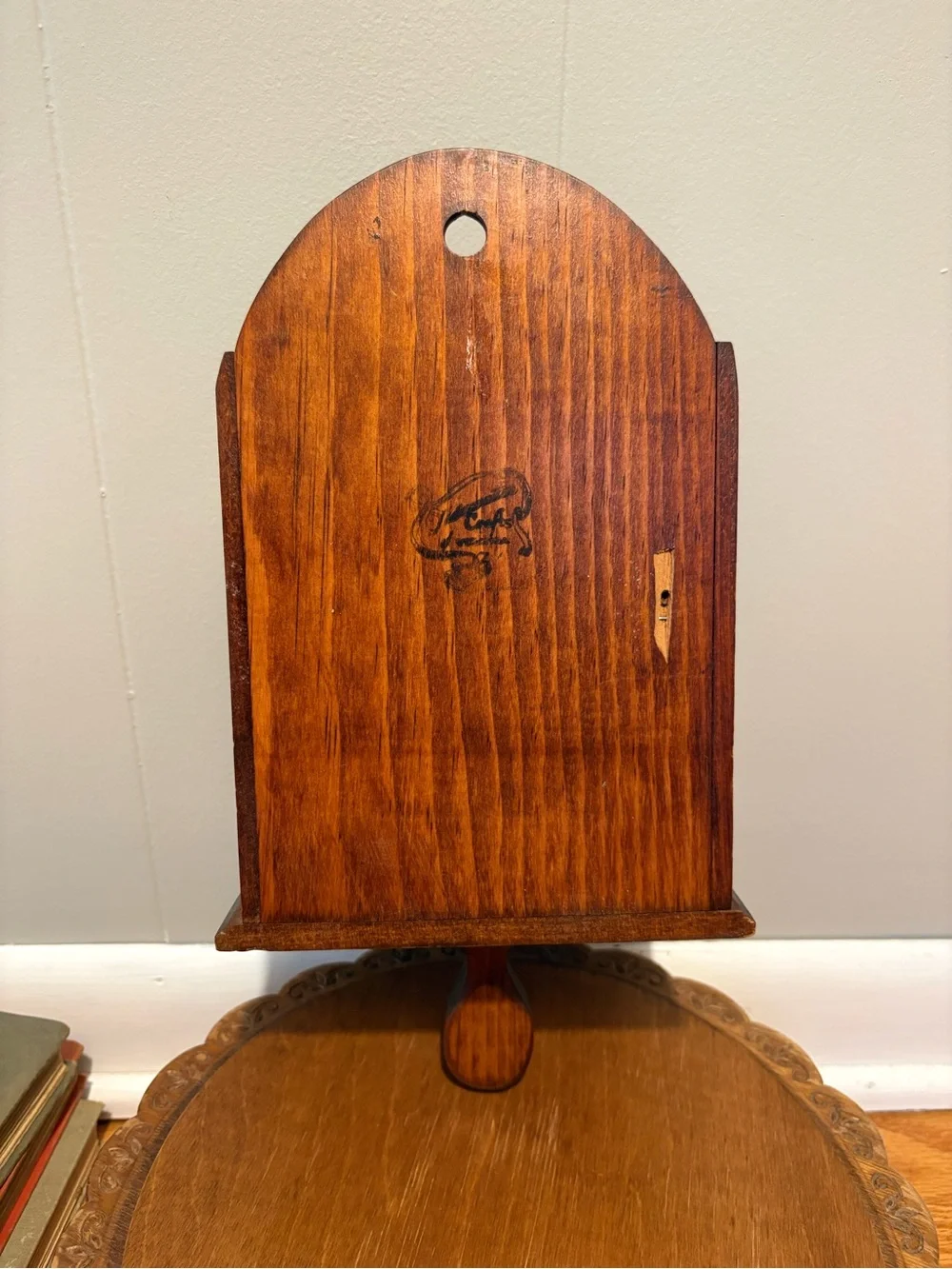Vintage Wooden Wall-pocket